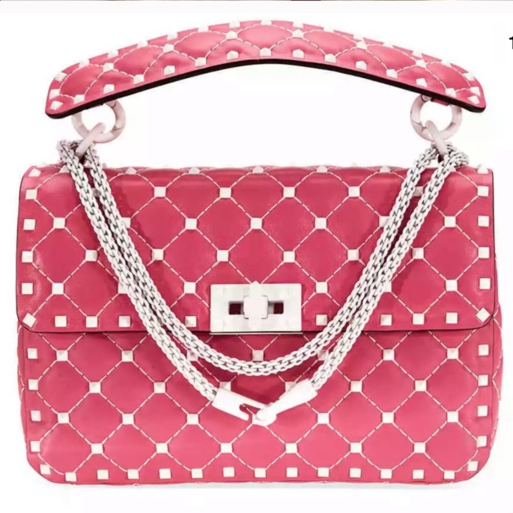 Valentino ❤️❤️Rockstud spike Purse in Medium - Picture 2 of 7